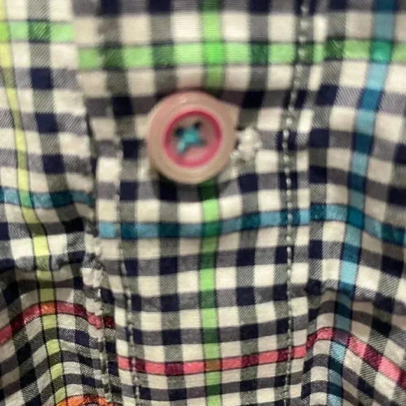 ROBERT GRAHAM PLAID SHORT SLEEVE SHIRT SIZE LARGE DATE WEDDING WORK CASUAL - Picture 5 of 5